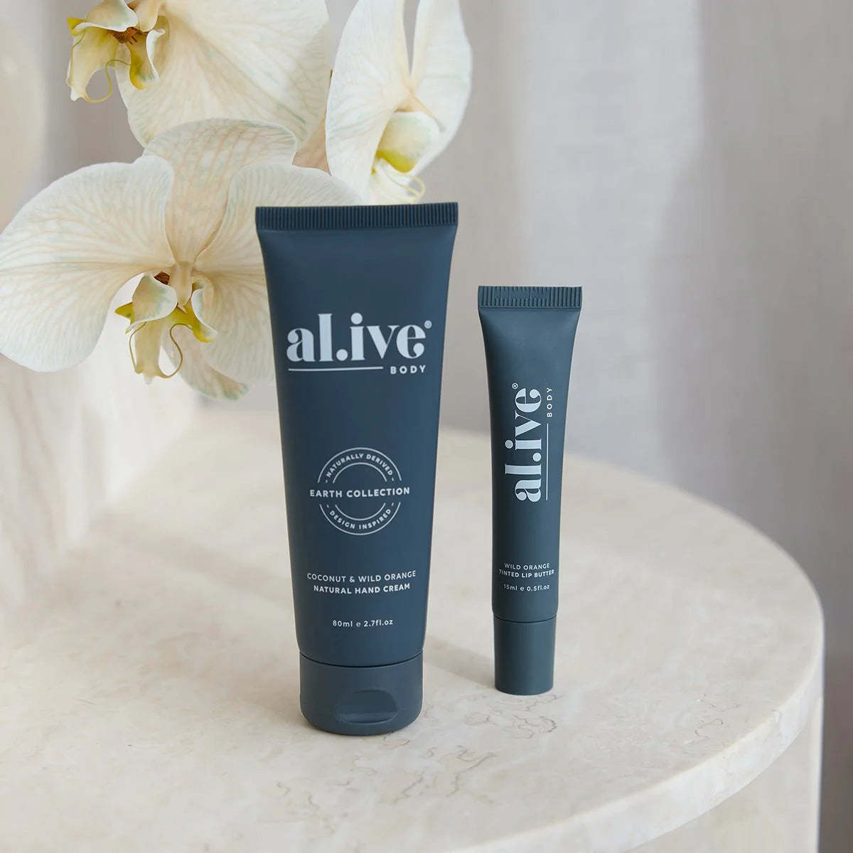 Alive Body Tinted Lip Butter - Wild Orange