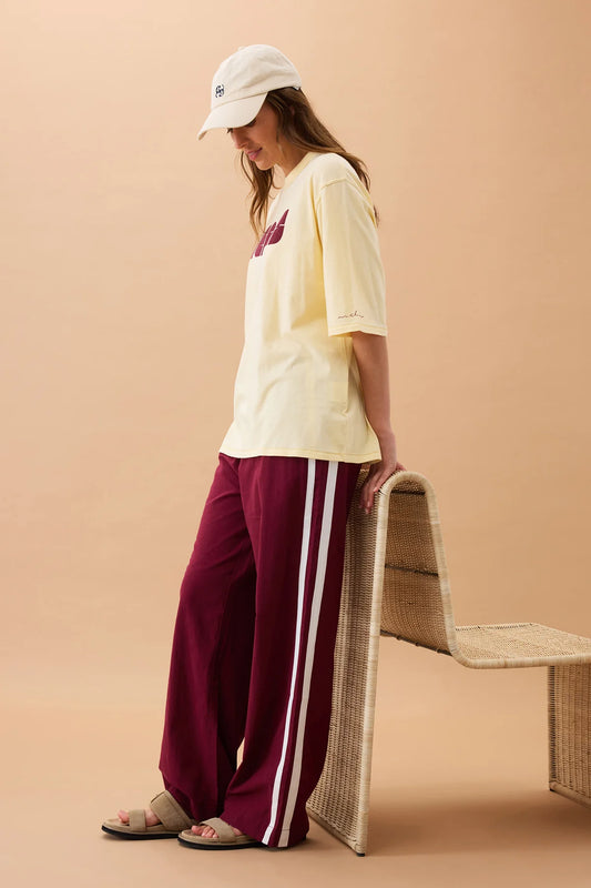 Ceres Resort Pant - pomegranate