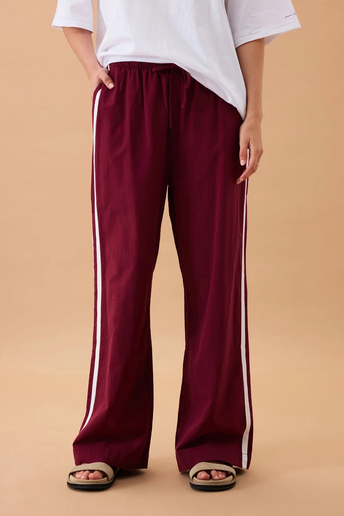 Ceres Resort Pant - pomegranate