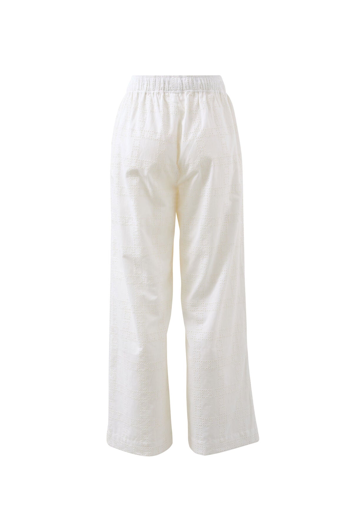 Ceres The Lounge Pant - white broderie