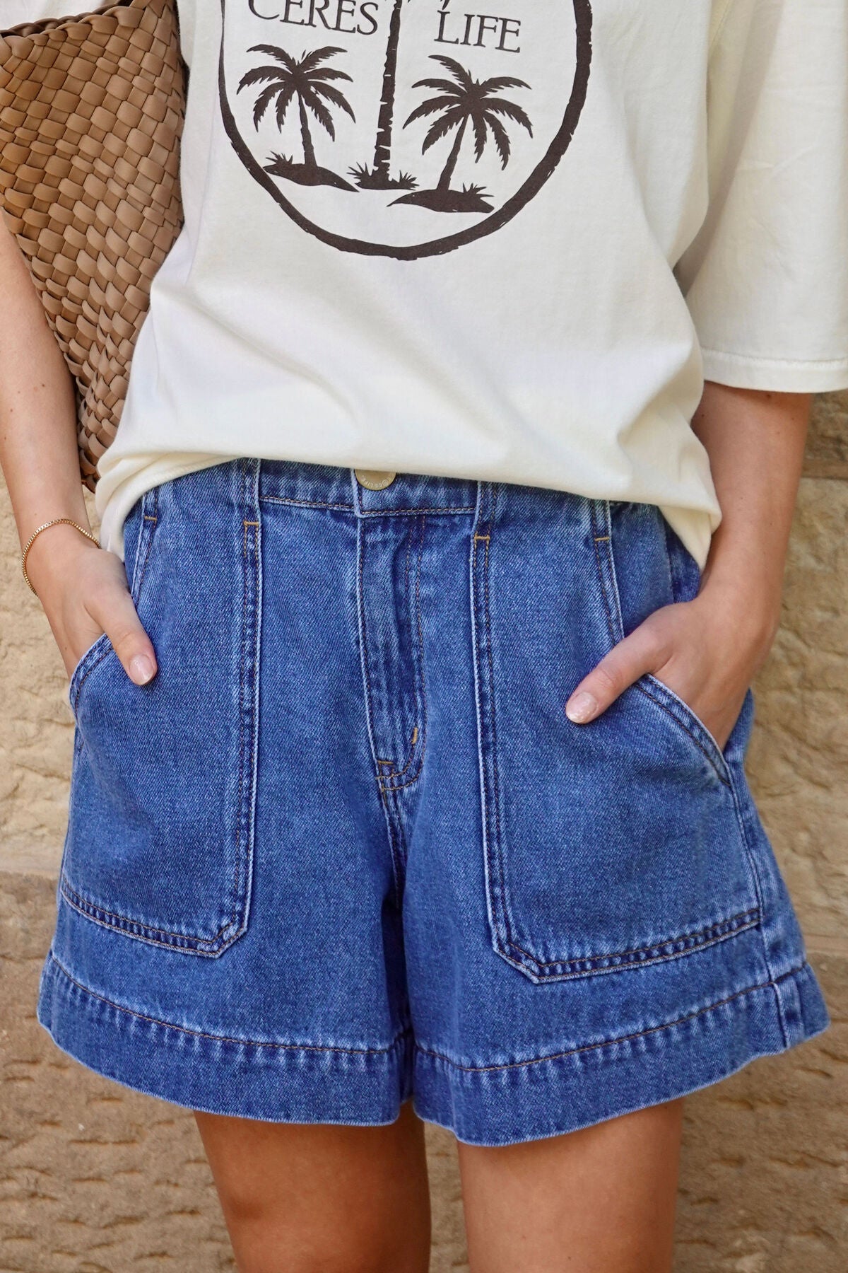 Ceres Weekender Short - fresh indigo