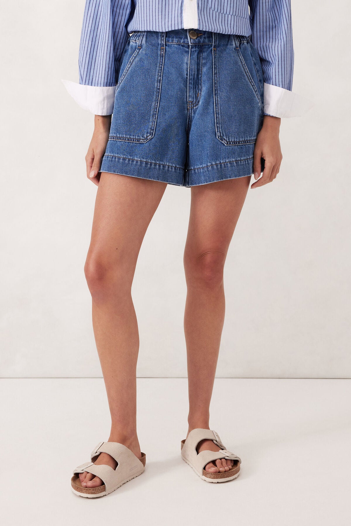 Ceres Weekender Short - fresh indigo
