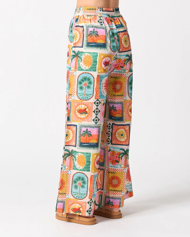 Walnut Melbourne Vermont Pant - spicy summer