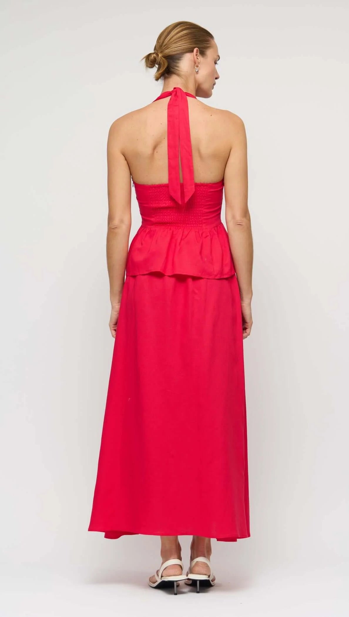 Staple the Label Valentina Maxi Skirt - red