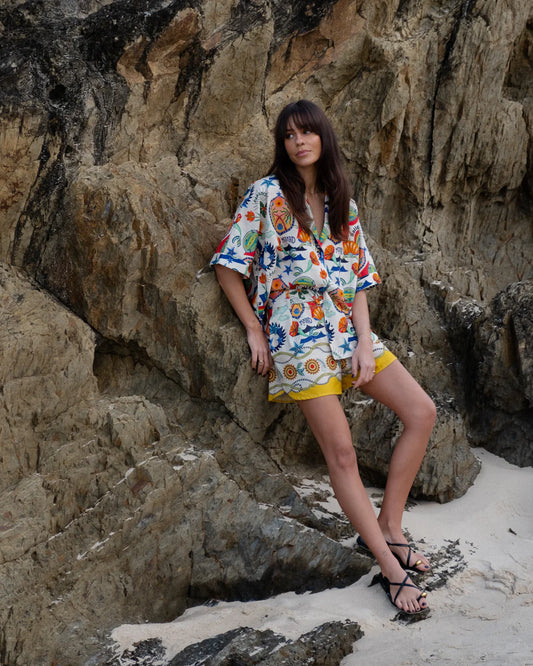 Walnut Melbourne Tropez Top - mermaids paradise