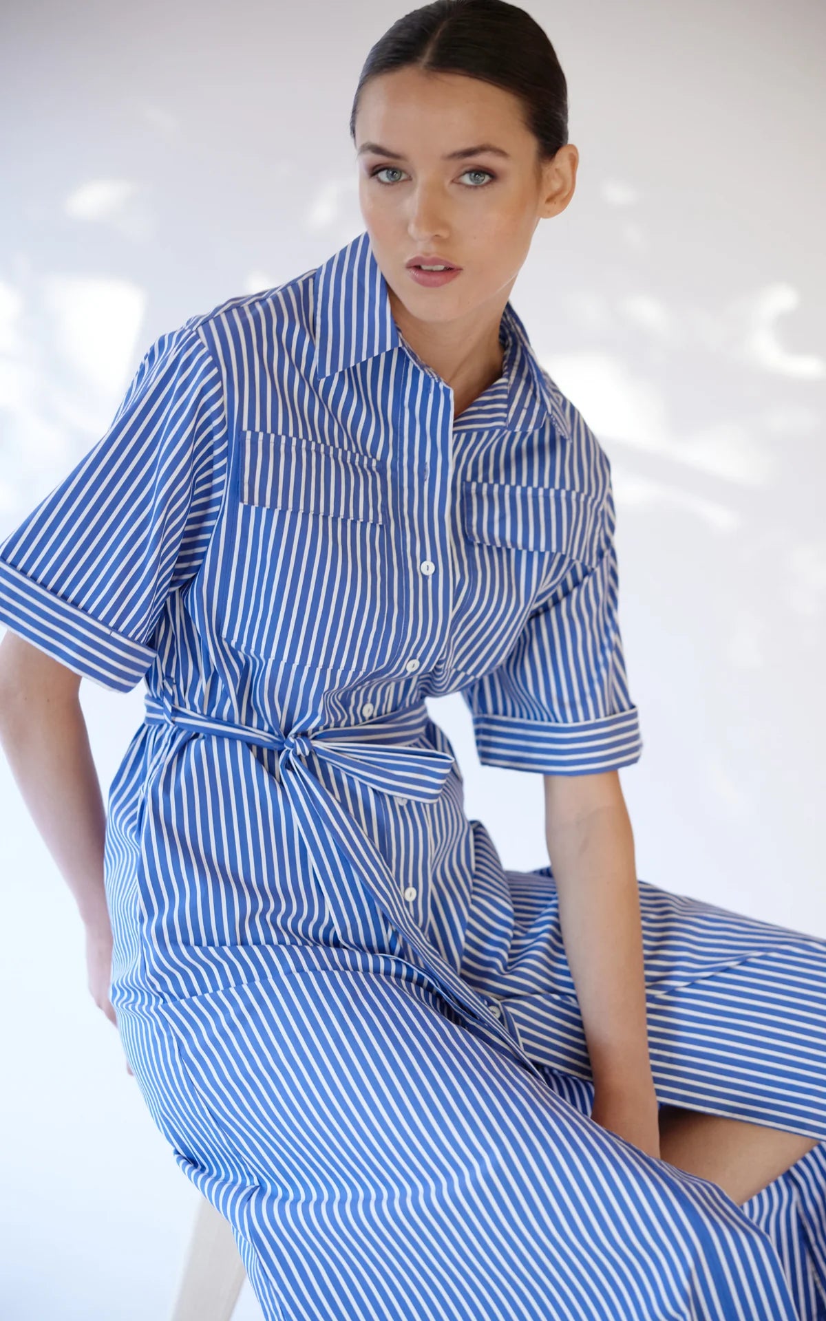 Kinney Emelia Dress - Riveria Stripe
