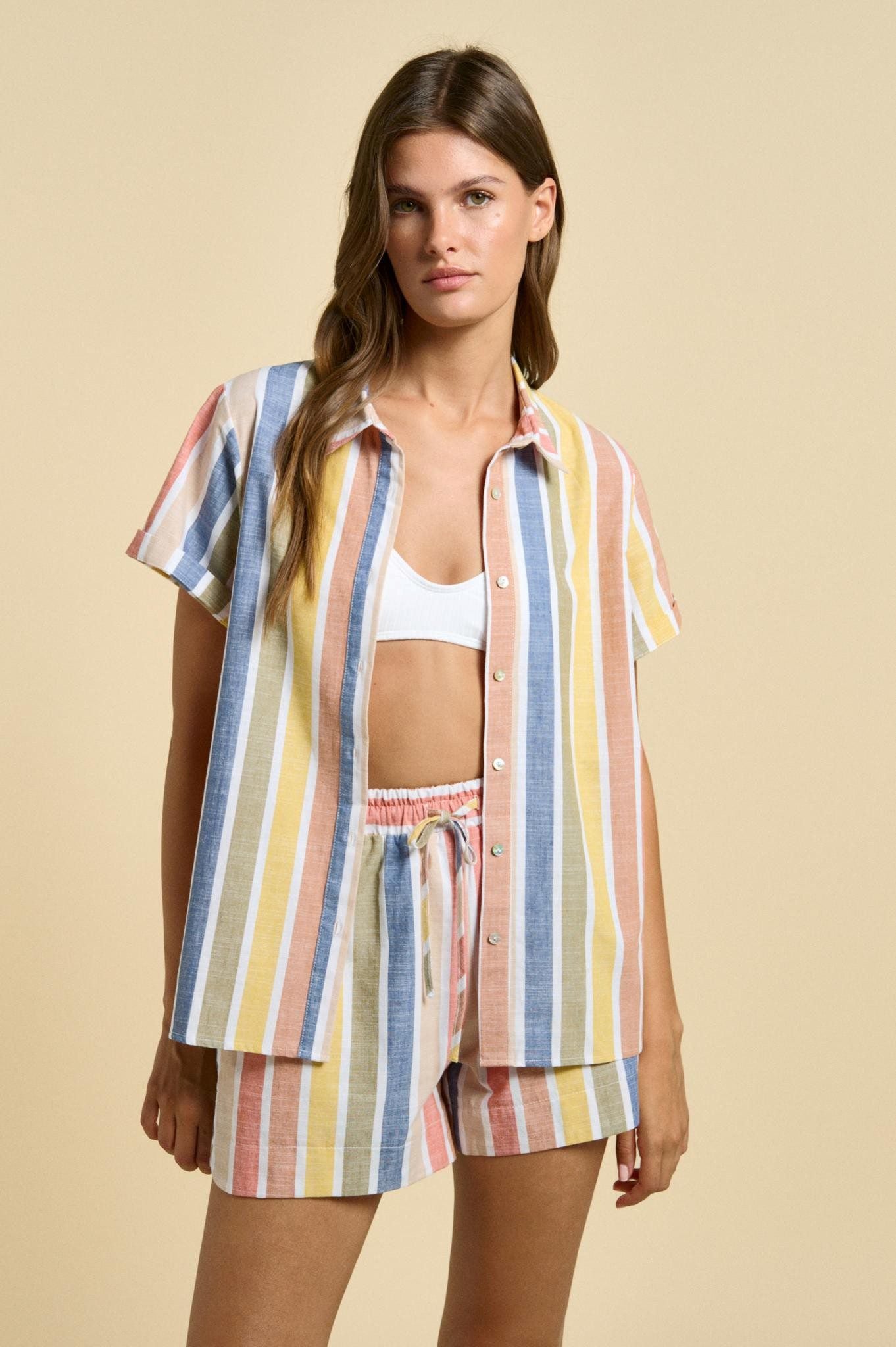 Little Lies Sofie Shirt - stripe