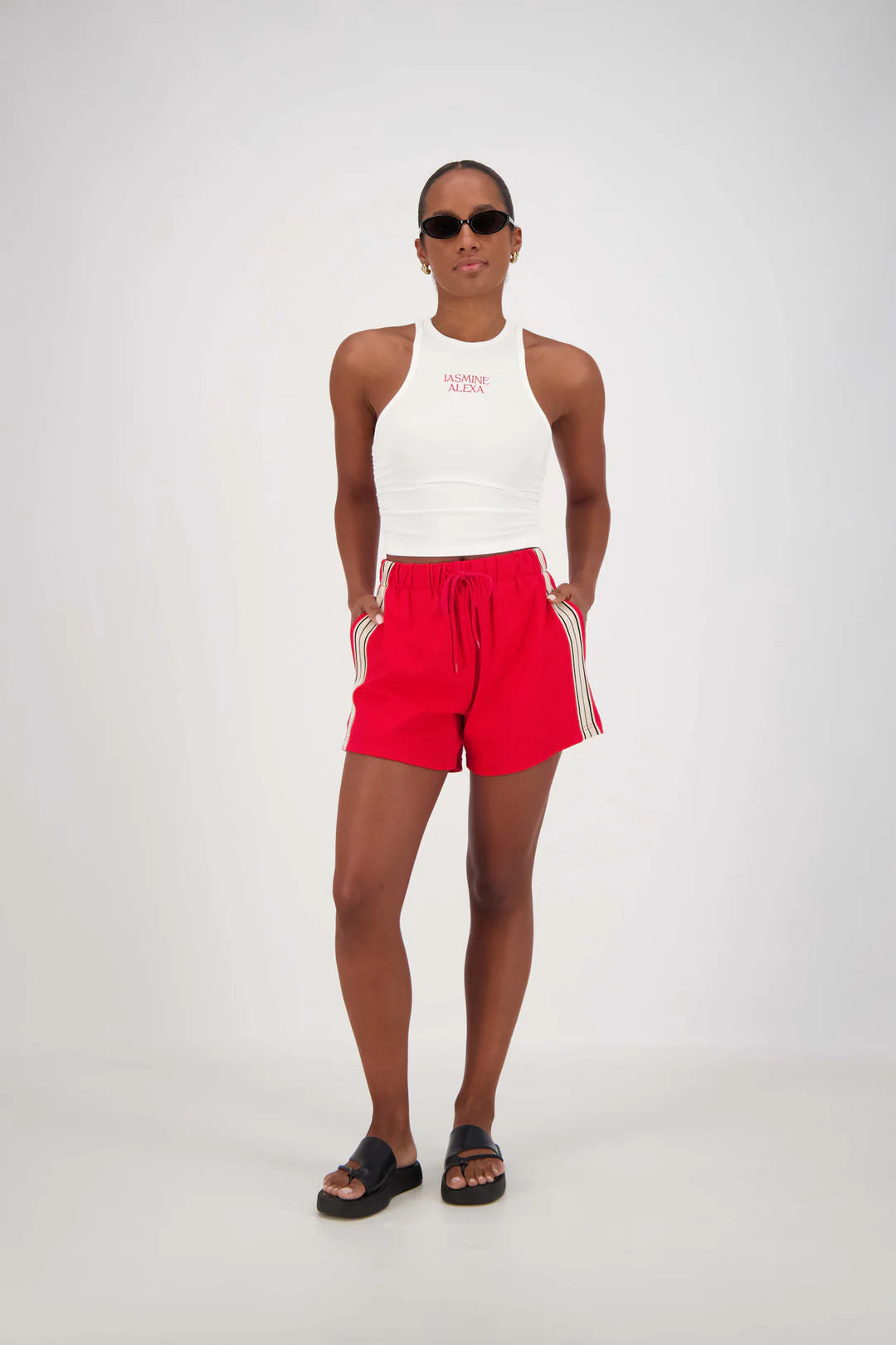 Jasmine Alexa Panarea Shorts - red