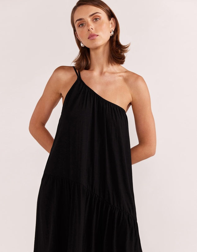 Staple The Label Eva One Shoulder Maxi Dress