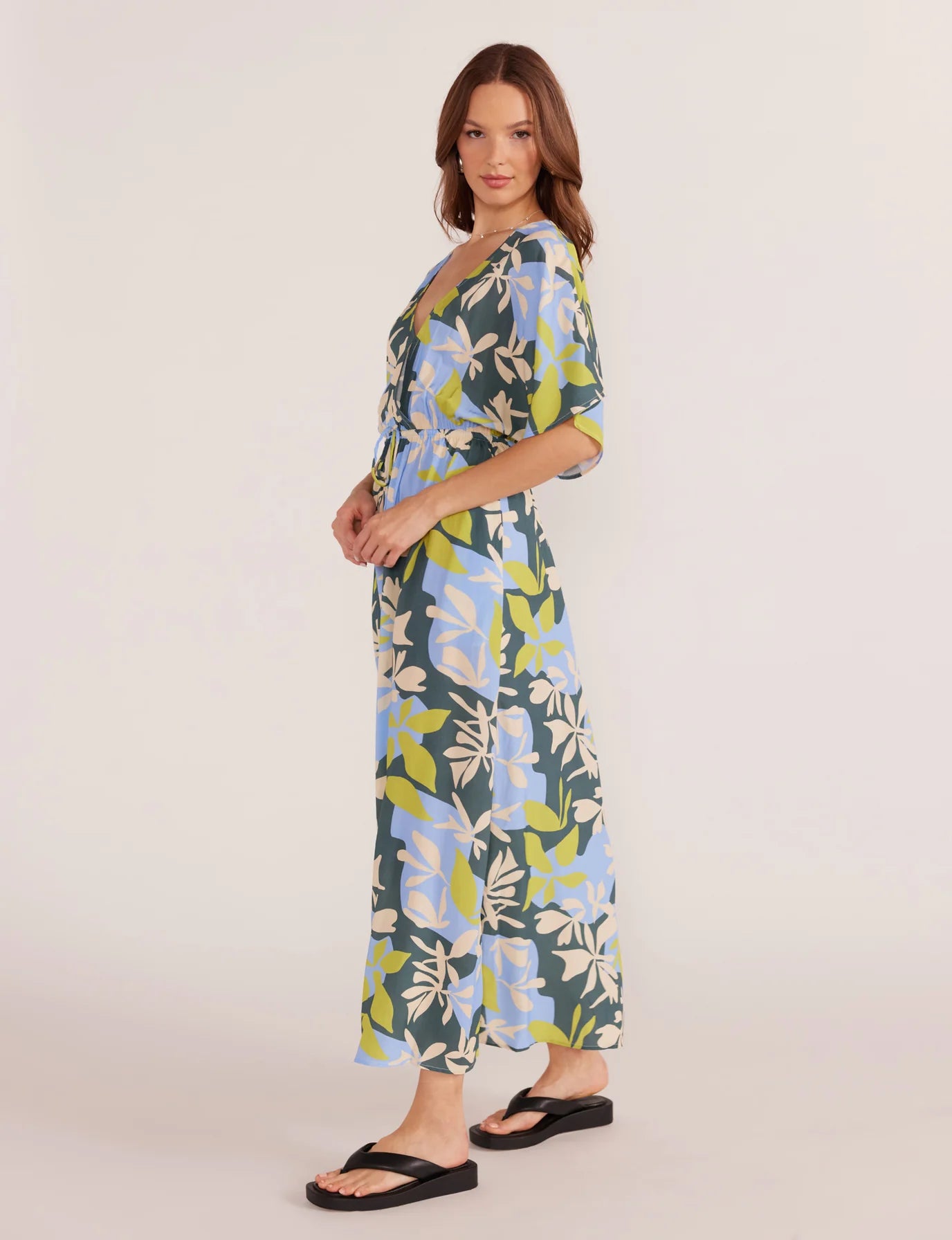MINKPINK Artistic Garden Midi Dress