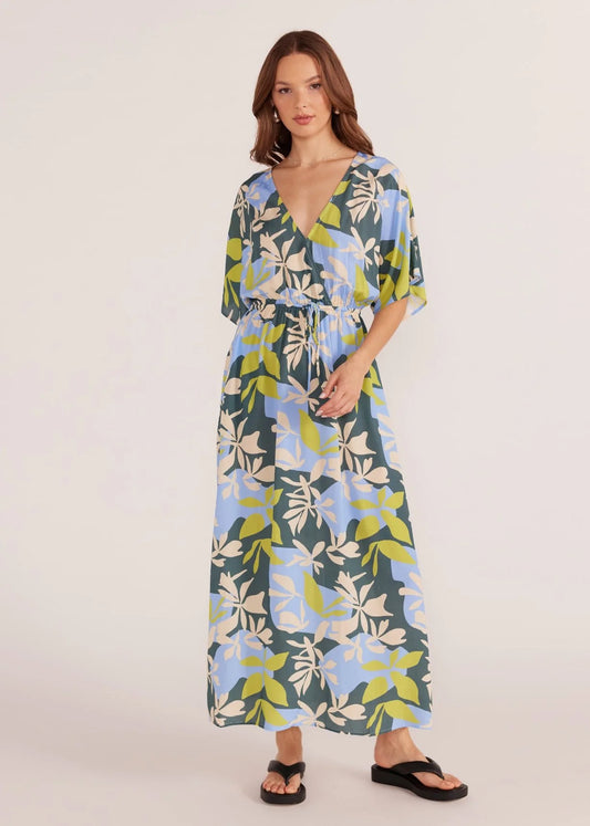 MINKPINK Artistic Garden Midi Dress