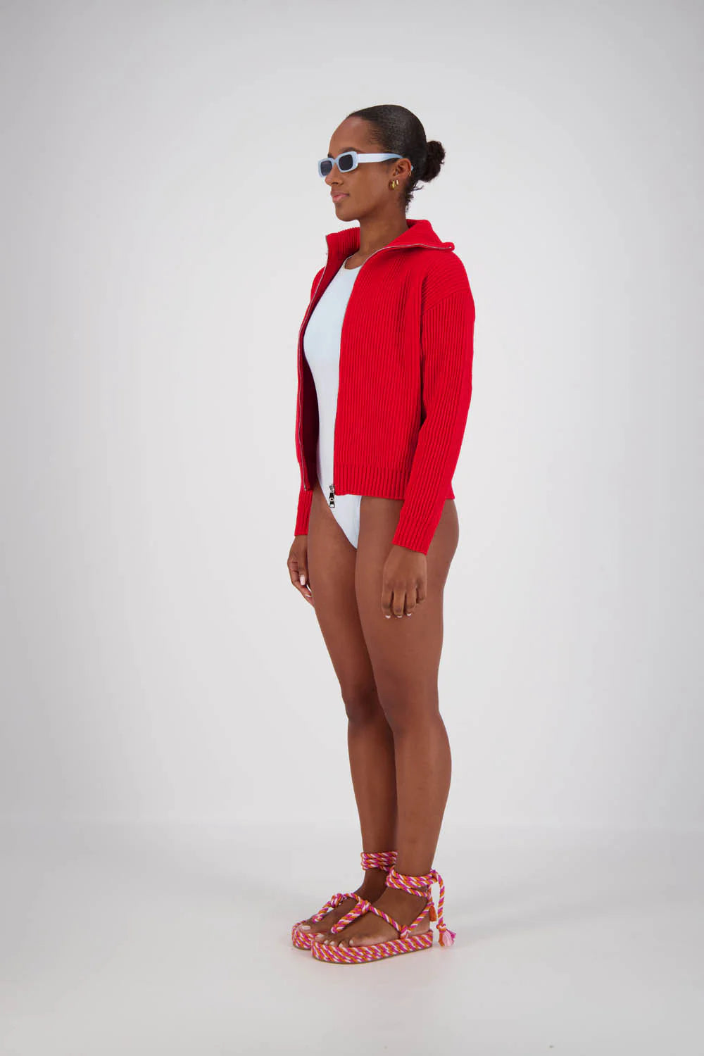 Jasmine Alexa Atrani Cardigan Red