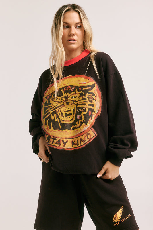 Sabbi The Store - The Stay Kind Jumper - Unisex - Black