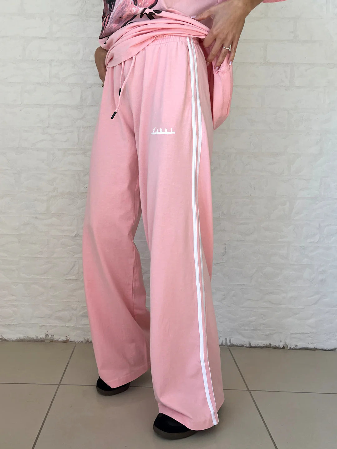 Sabbi The Store - The Chido Pants - Pink Crazy Horse