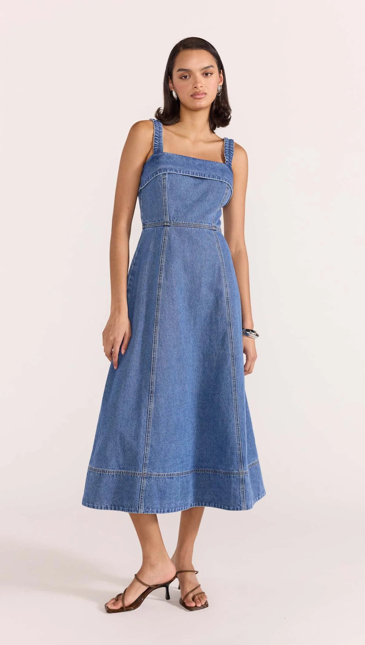 Staple The Label Tate Denim Midi Dress