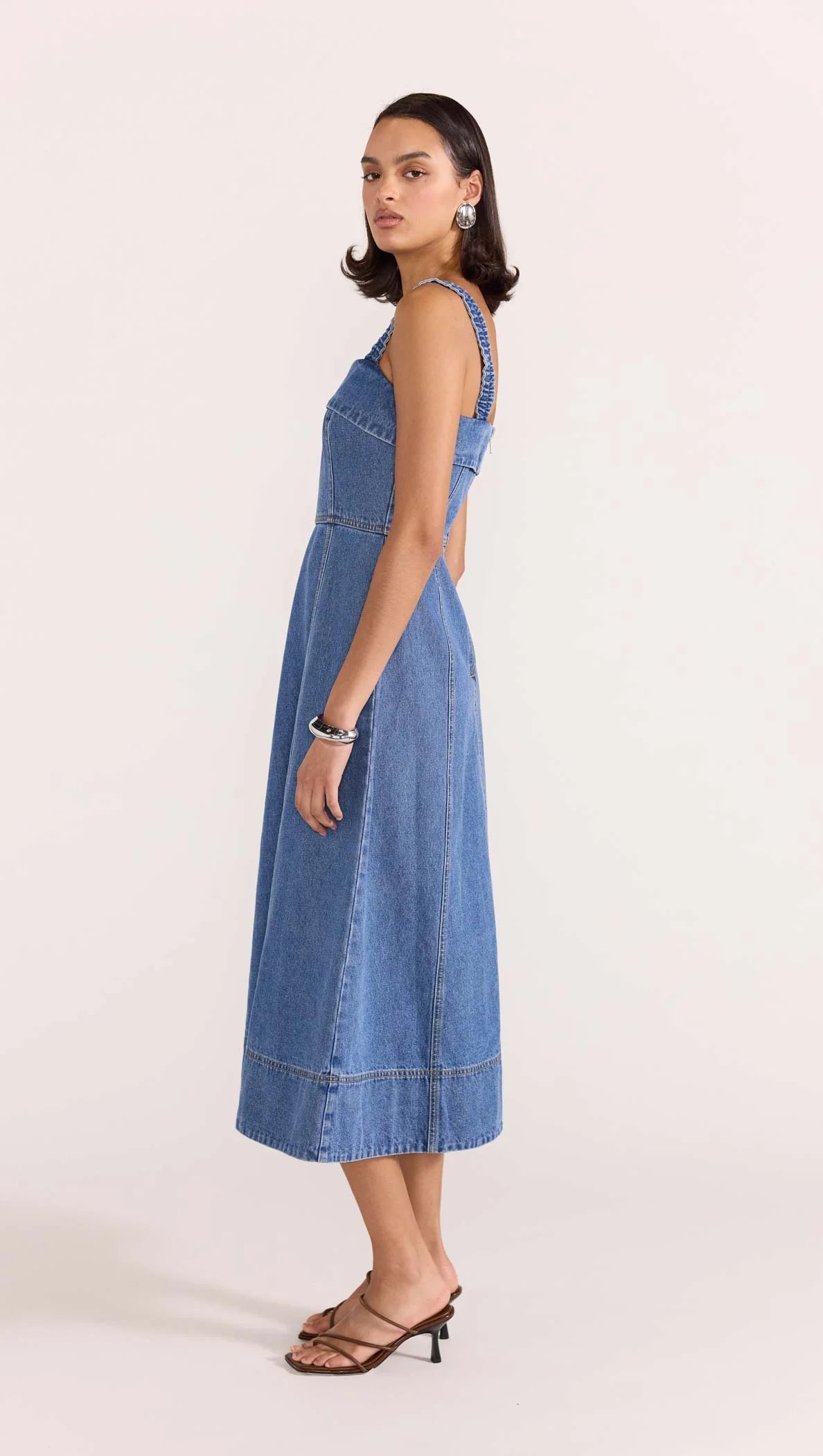 Staple The Label Tate Denim Midi Dress