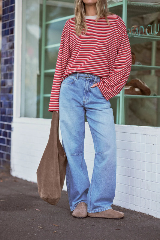 Ceres 90’s Barrel Jean - vintage blue
