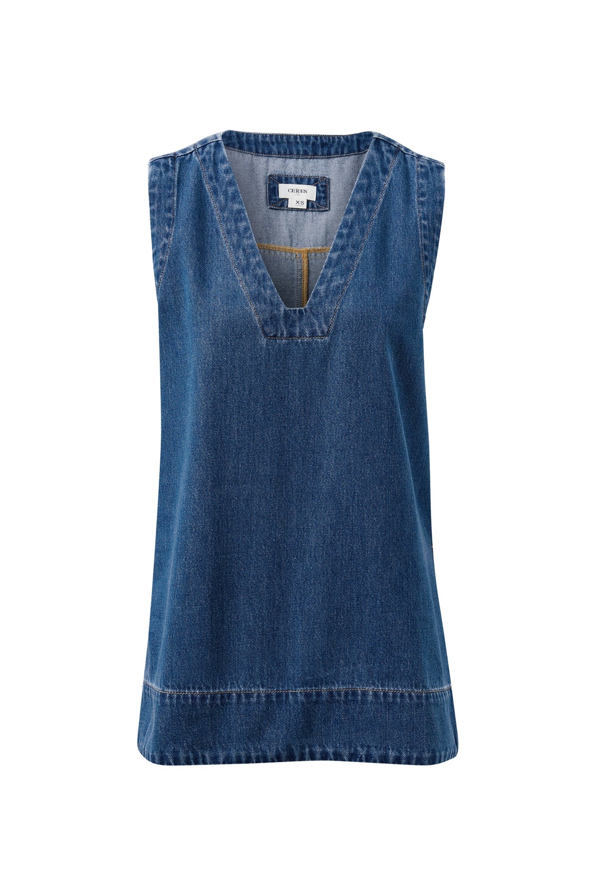 Ceres Winnie Tunic - fresh indigo