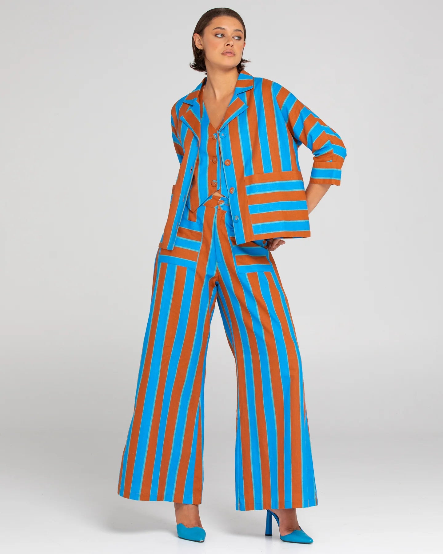 Boom Shankar Fay Pant - Cabana Stripe