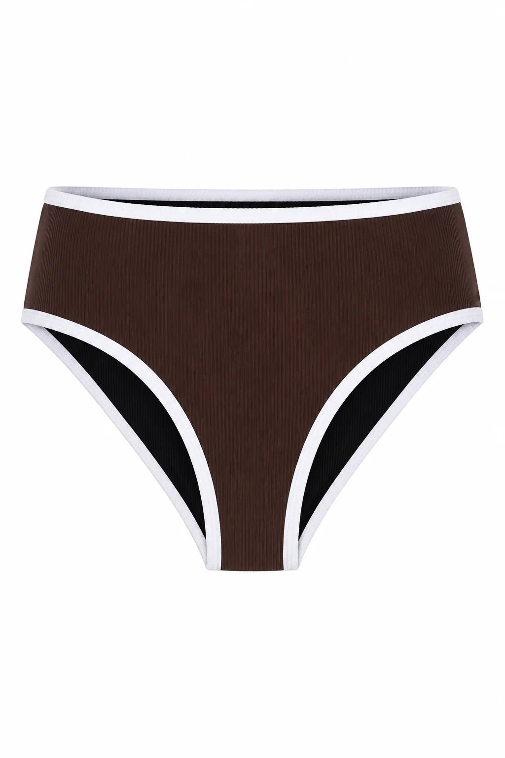 LE EDIT Zante Reversible Bottoms - espresso