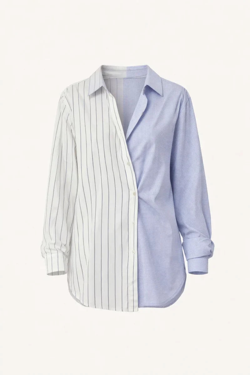LILYA Renny Shirt - mix blues