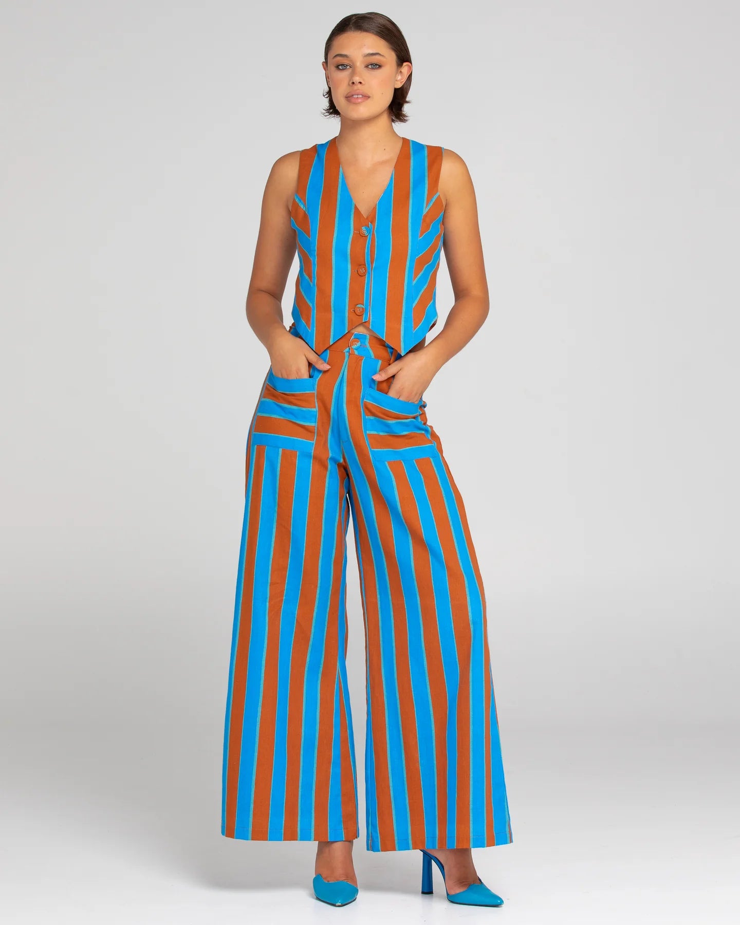 Boom Shankar Fay Pant - Cabana Stripe