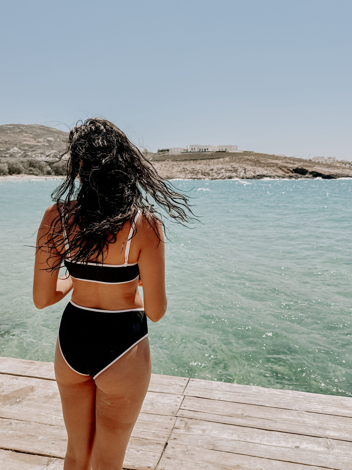 LE EDIT Zante Reversible Bottoms - espresso