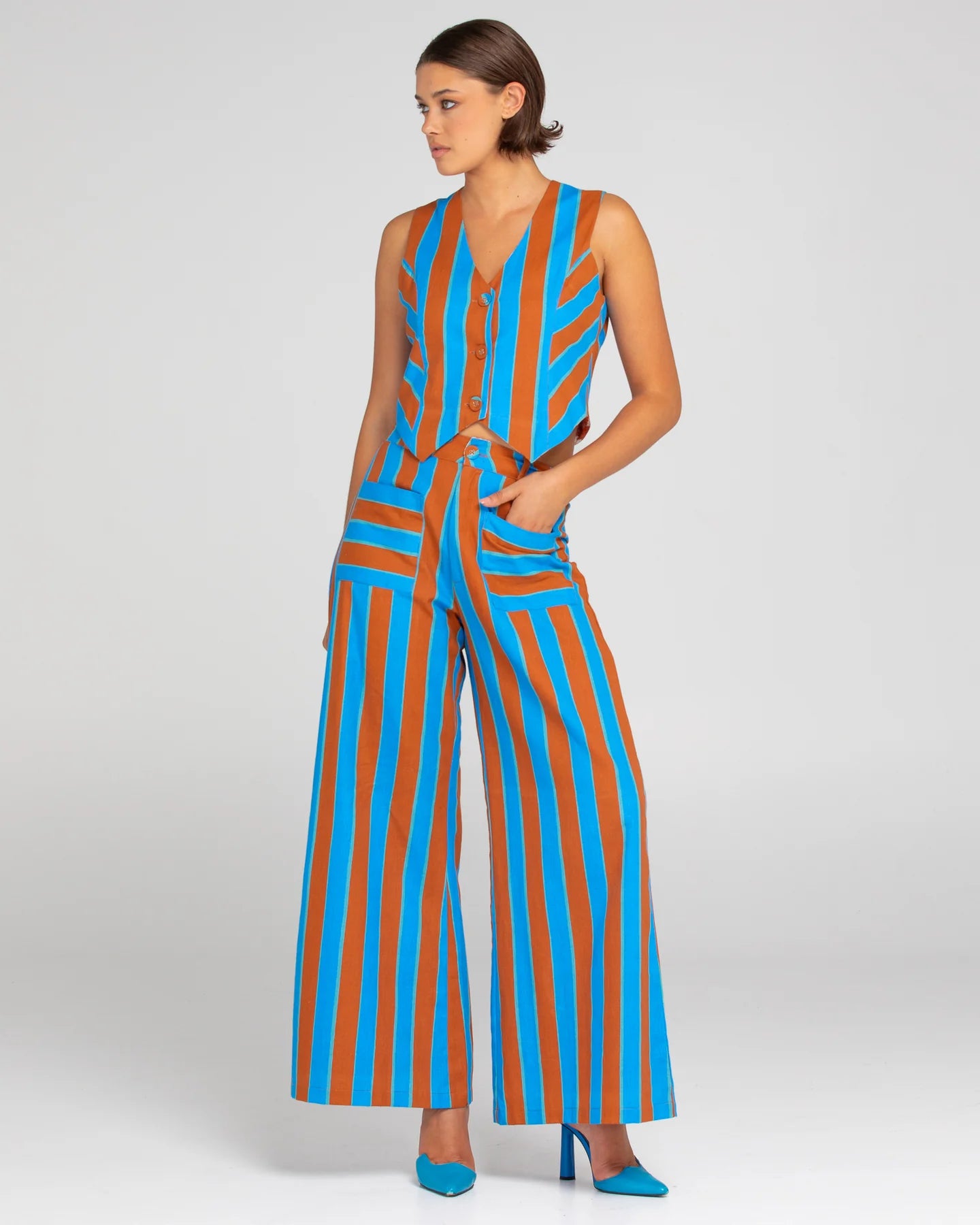 Boom Shankar Fay Pant - Cabana Stripe