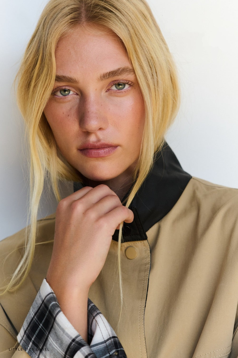 Little Lies Rylan Reversible Parka - camel/black