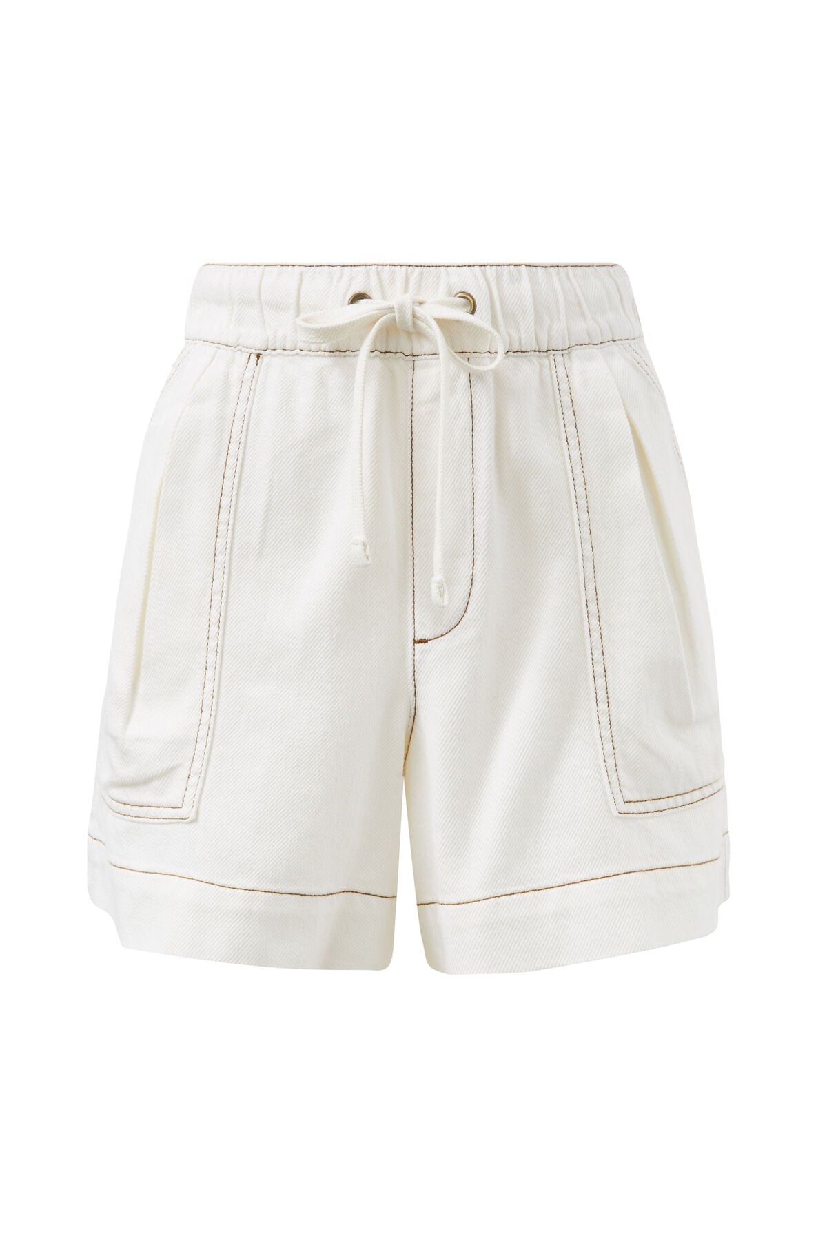 Ceres Life Relaxed Everyday Short - ecru twill