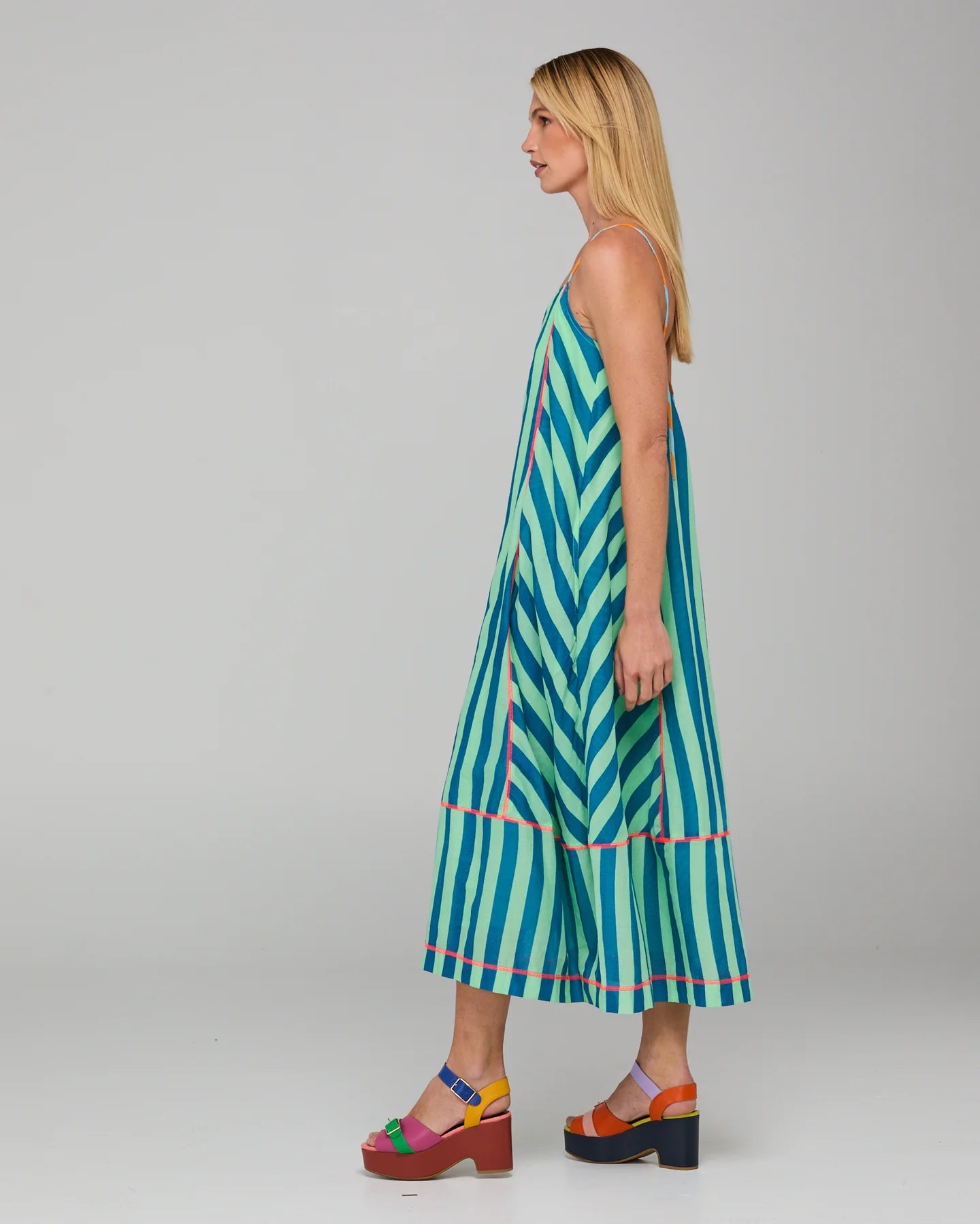 Boom Shankar Sami Dress - capri green