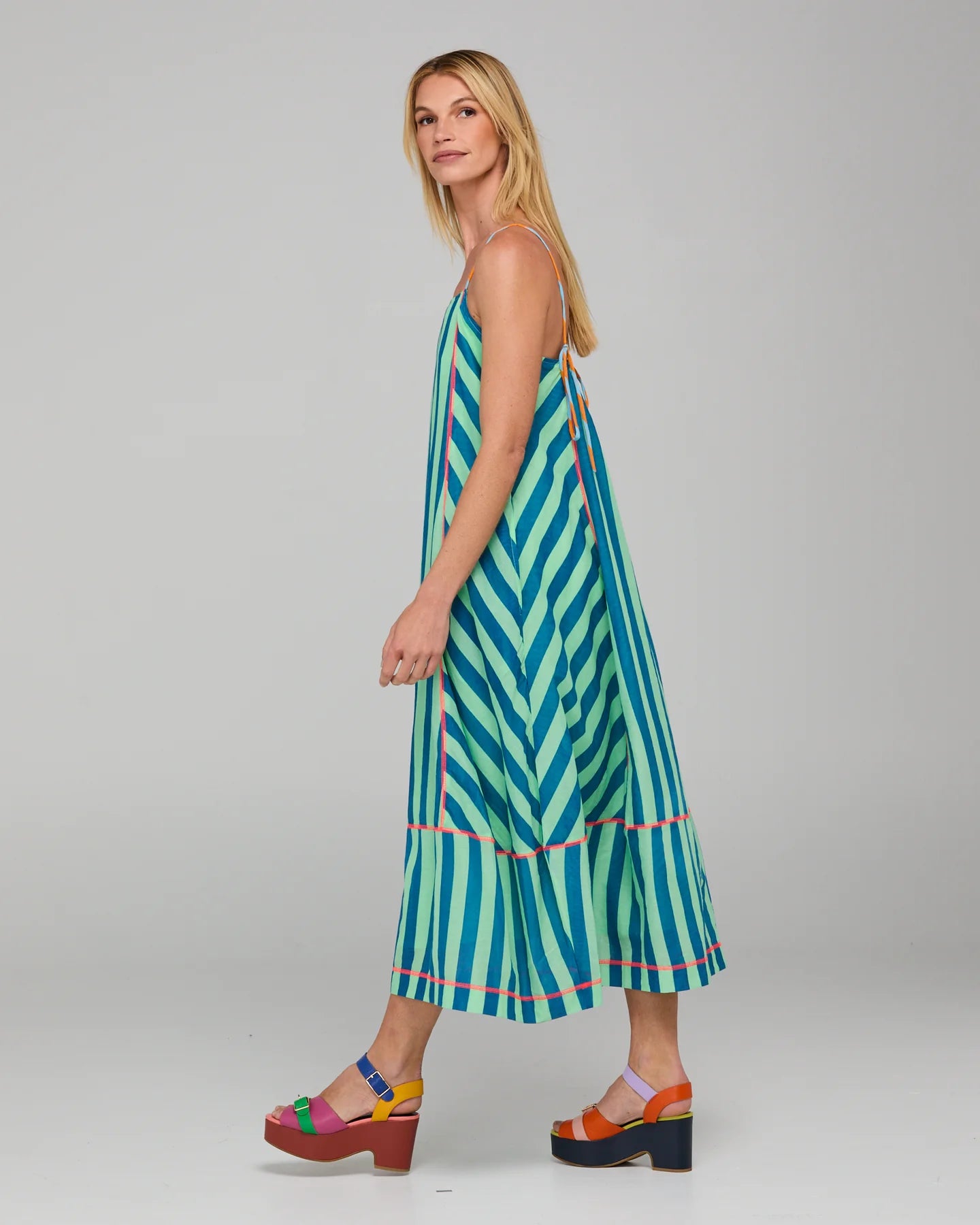 Boom Shankar Sami Dress - capri green