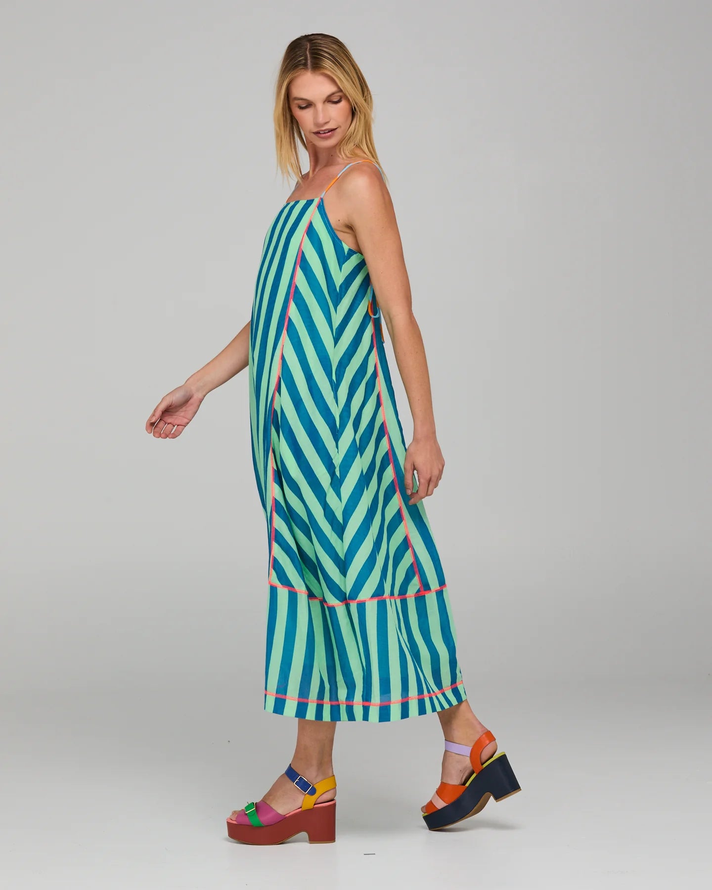 Boom Shankar Sami Dress - capri green