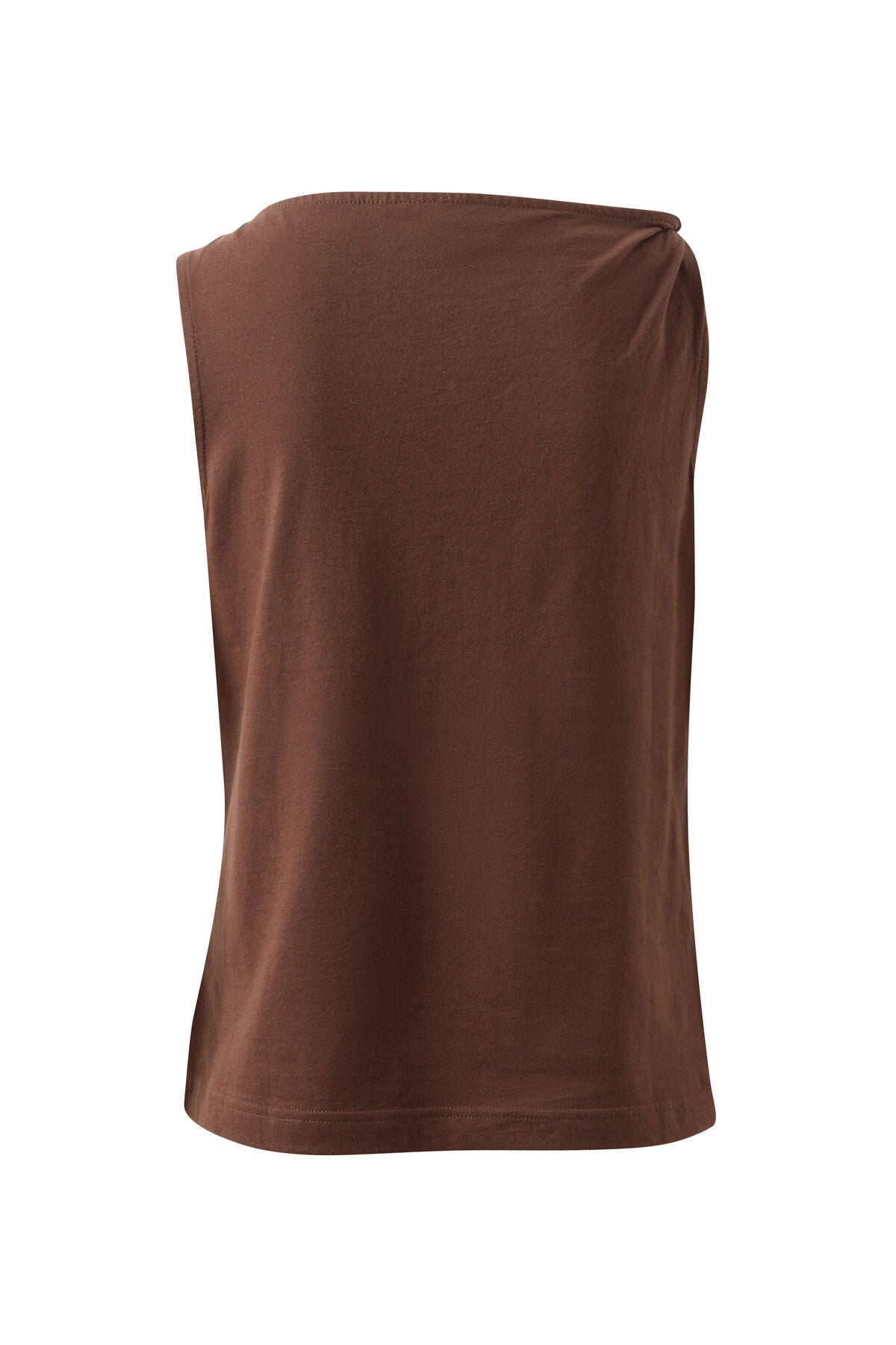 Ceres Tahlia Twist Strap Tank - chocolate