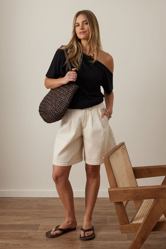 Ceres Gabi SS Top - black