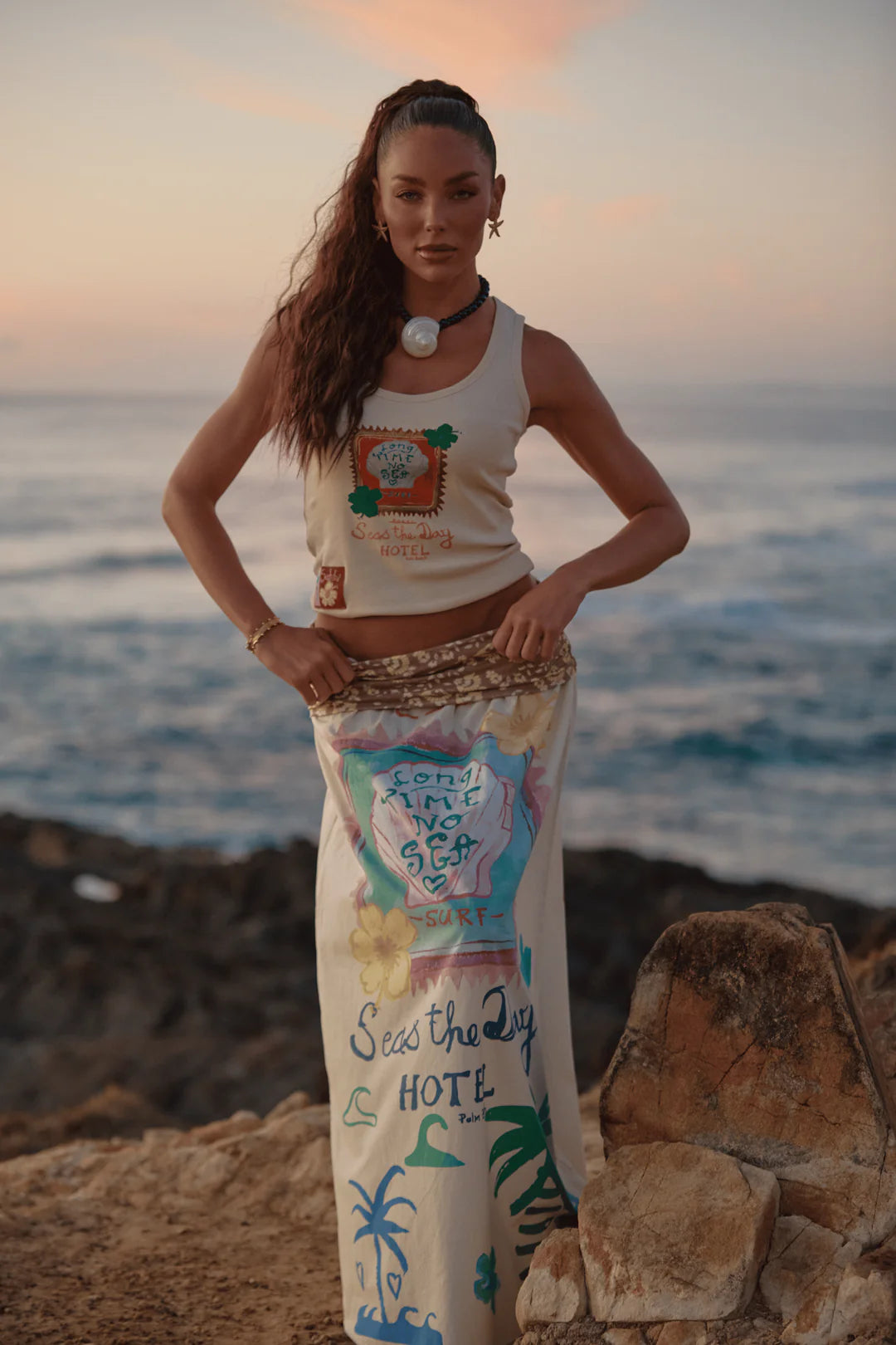 Sabbi The Long Time No Sea Tank - cream