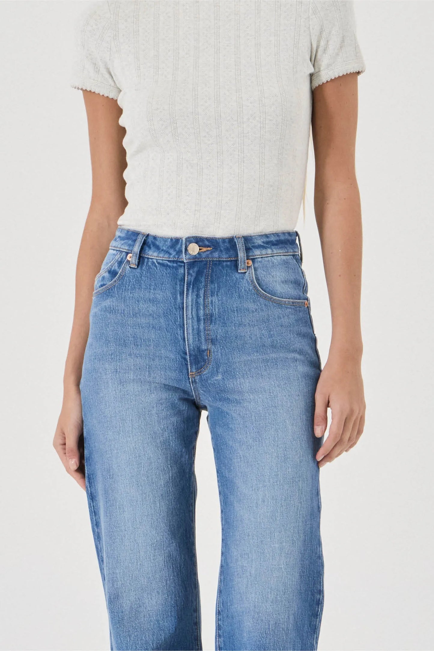 Rolla’s Eastcoast Flare Jean - silverlake