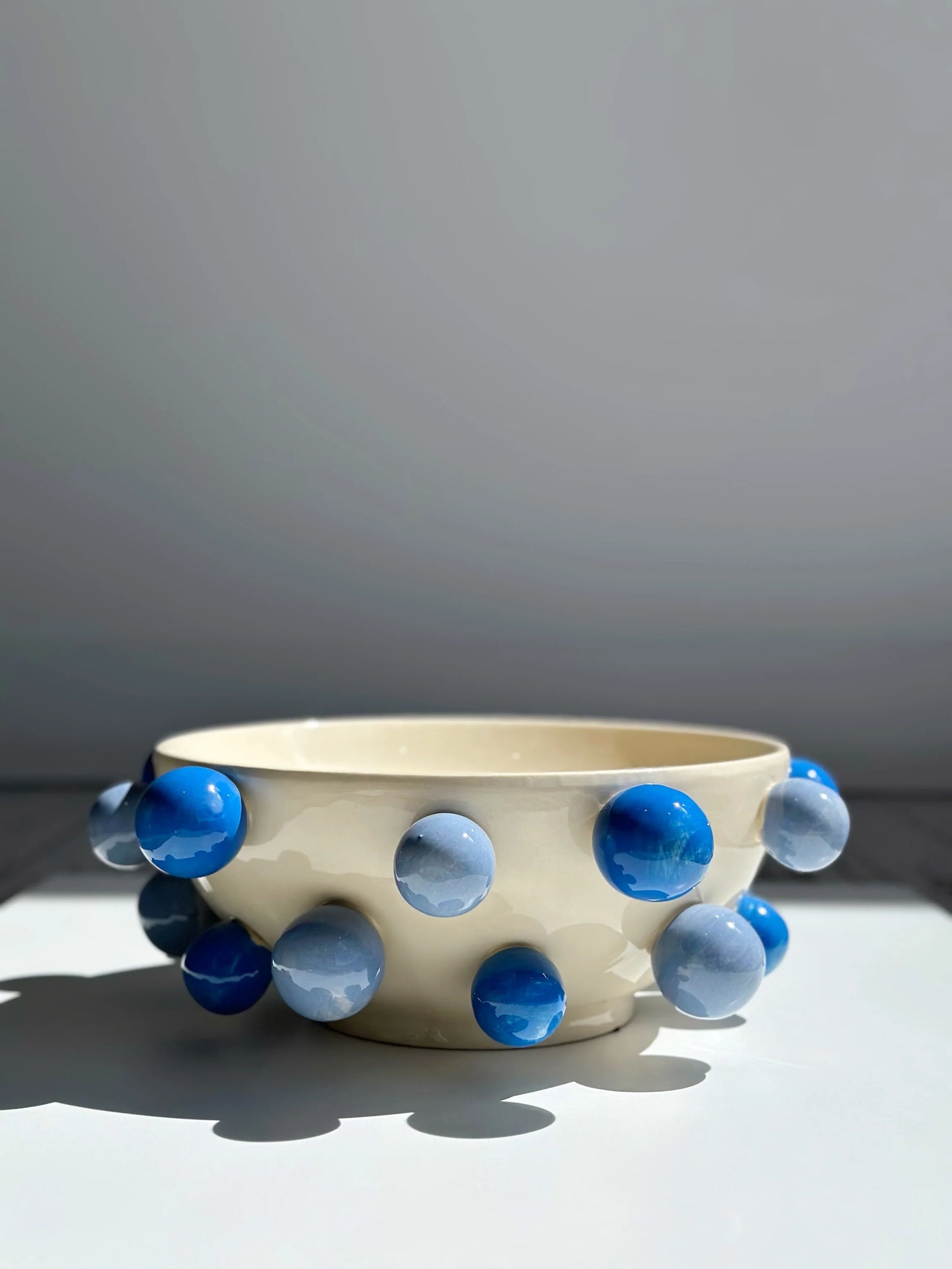 Noss and Co Bubble Bowl - blue