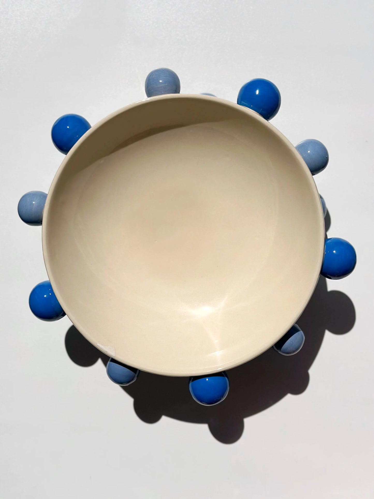 Noss and Co Bubble Bowl - blue