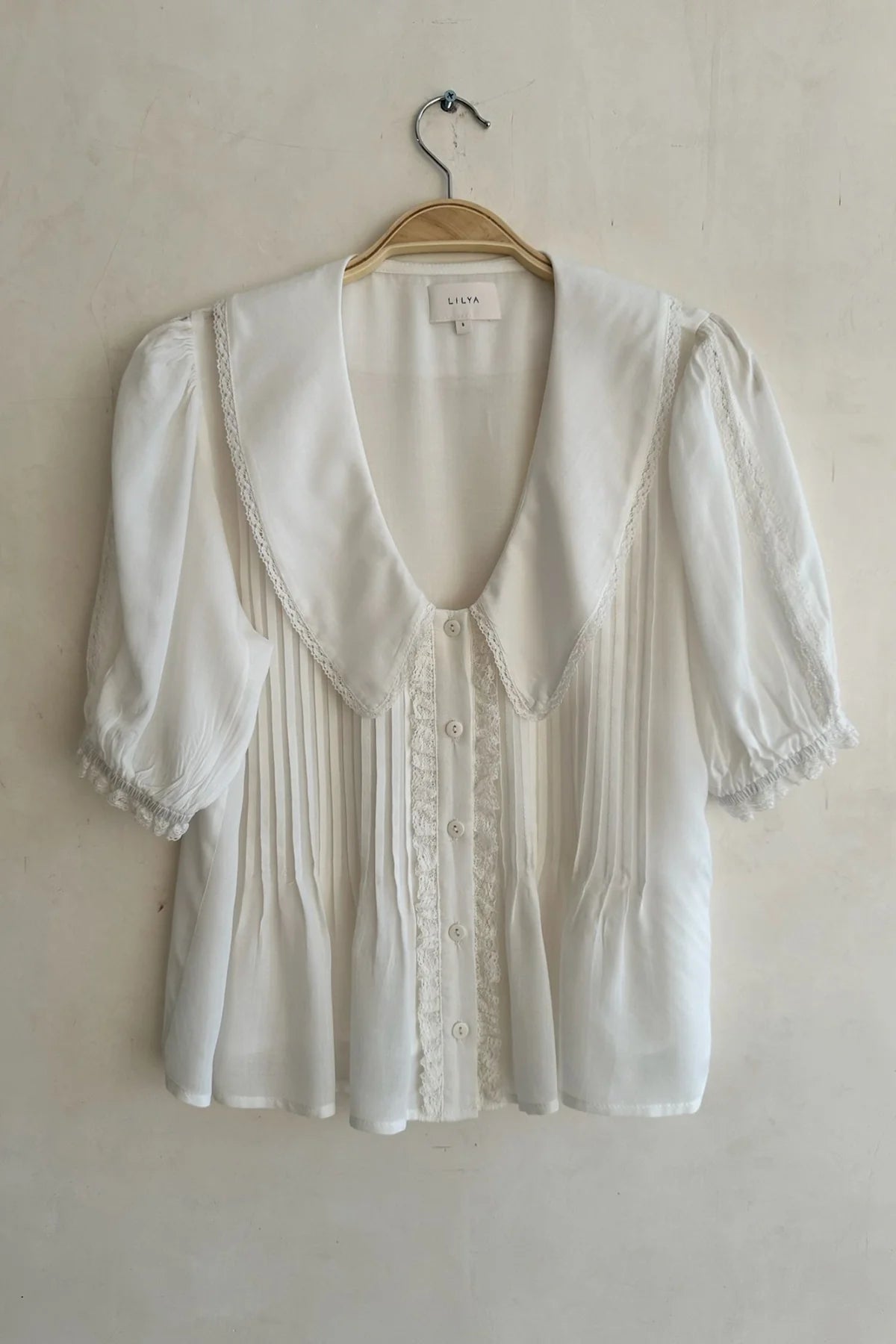 LILYA - Gaia Lace Top - ivory