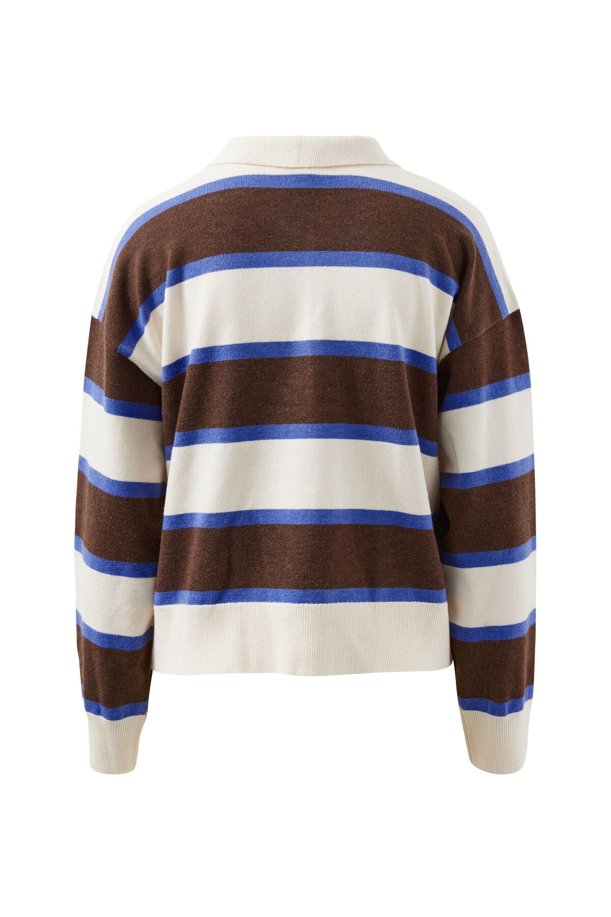 Ceres Jessa Rugby Knit - chocolate stripe