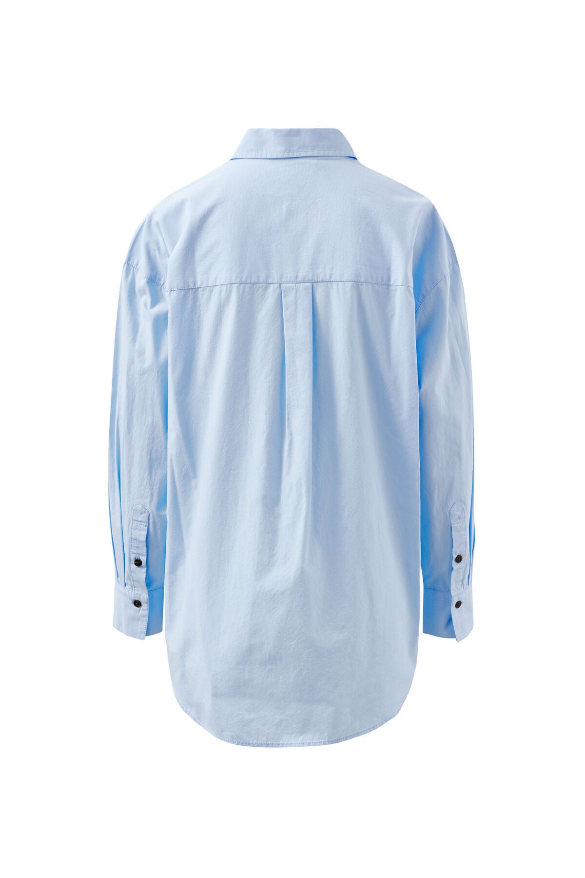 Ceres Peta Oversized Shirt - china blue