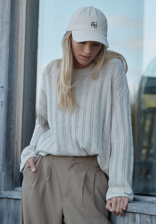 Ceres Life Soft Cable Knit - Oatmeal