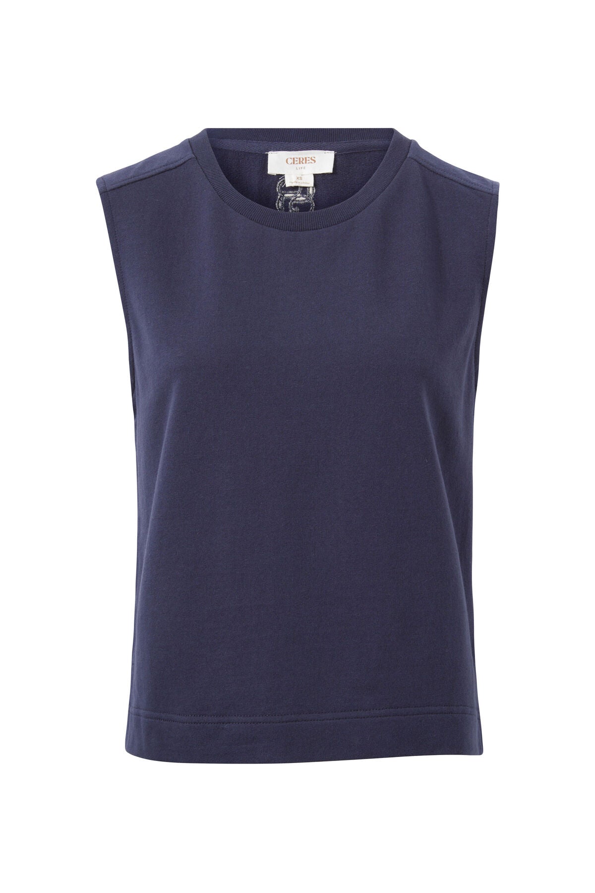 Ceres Life Sporty Terry Top - new navy