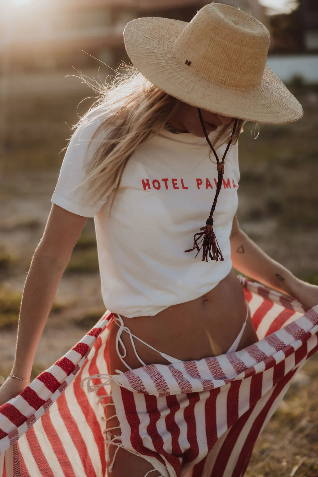 Little Palma - Hotel Palma (Red) T-Shirt