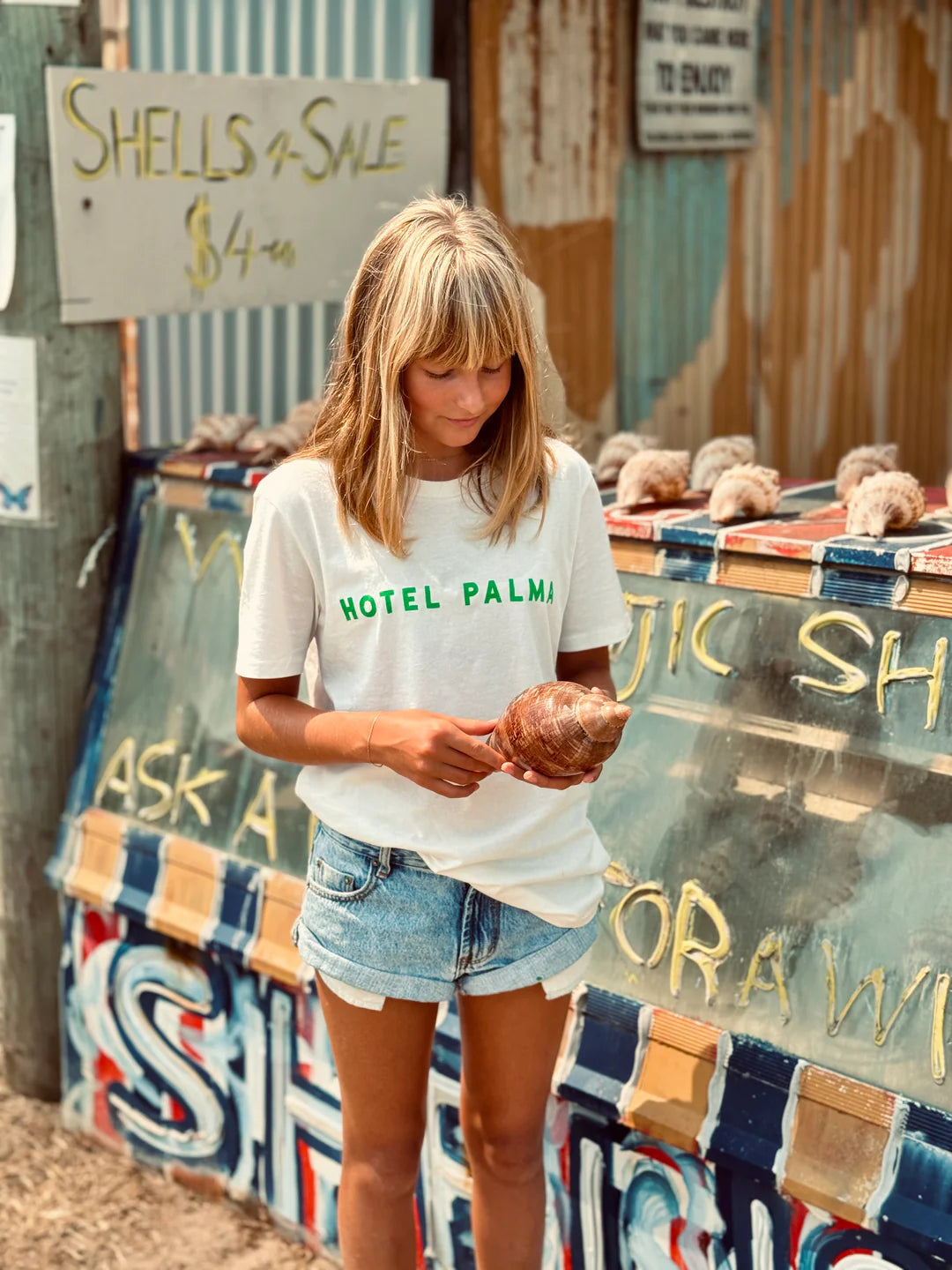 Little Palma Hotel Palma (Green) T-Shirt