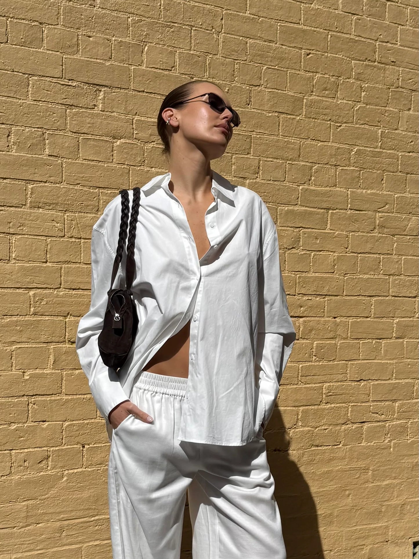 MAÉL Brand Florence Shirt - white
