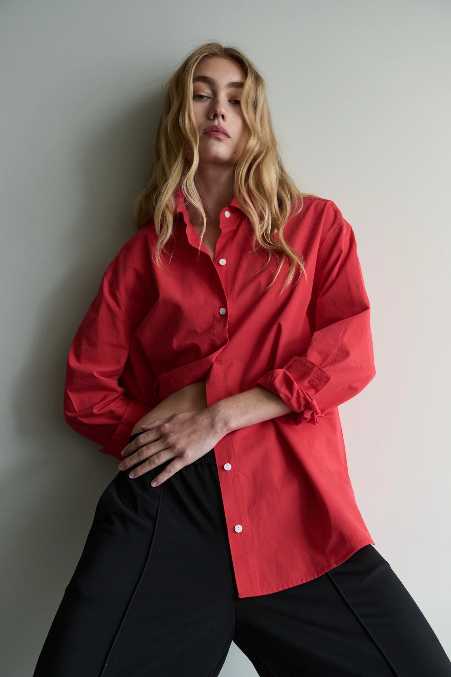 MAÉL Brand Florence Shirt - red