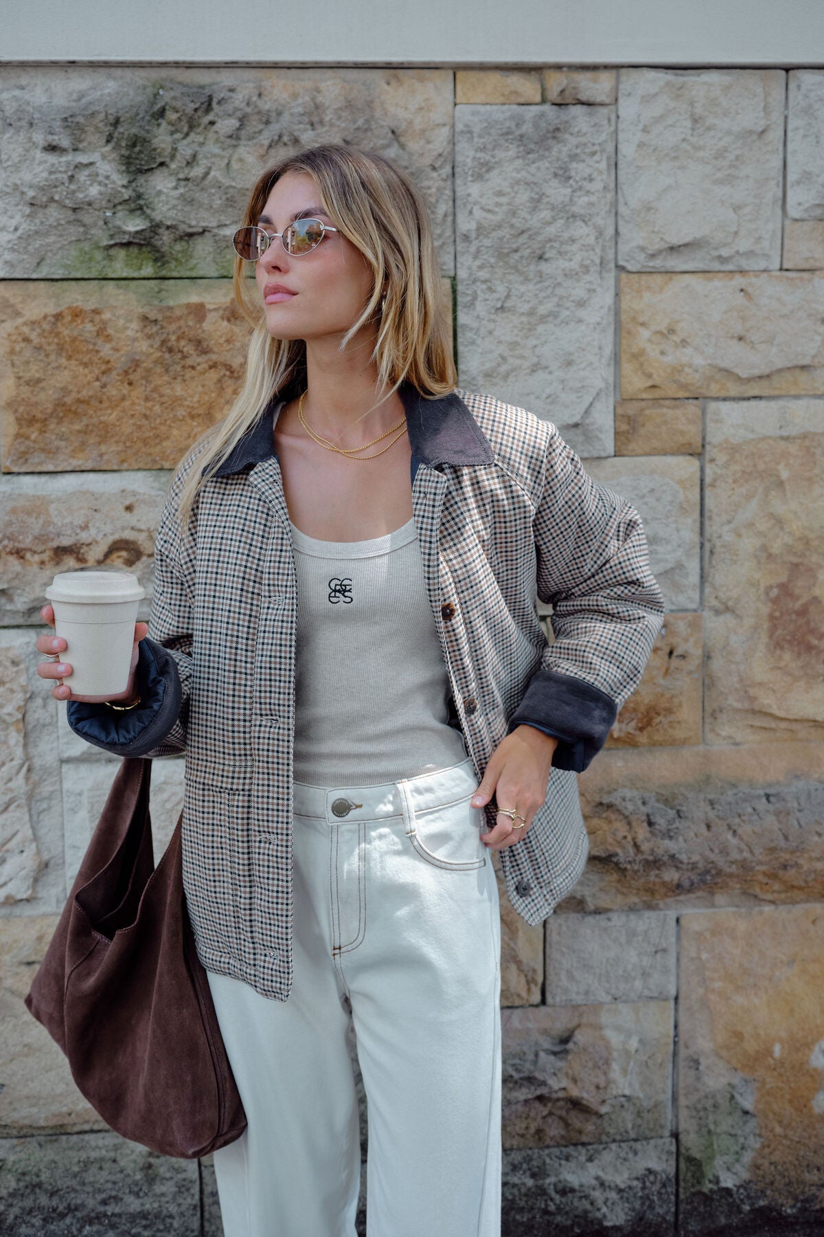 Ceres Blair Barn Jacket - check
