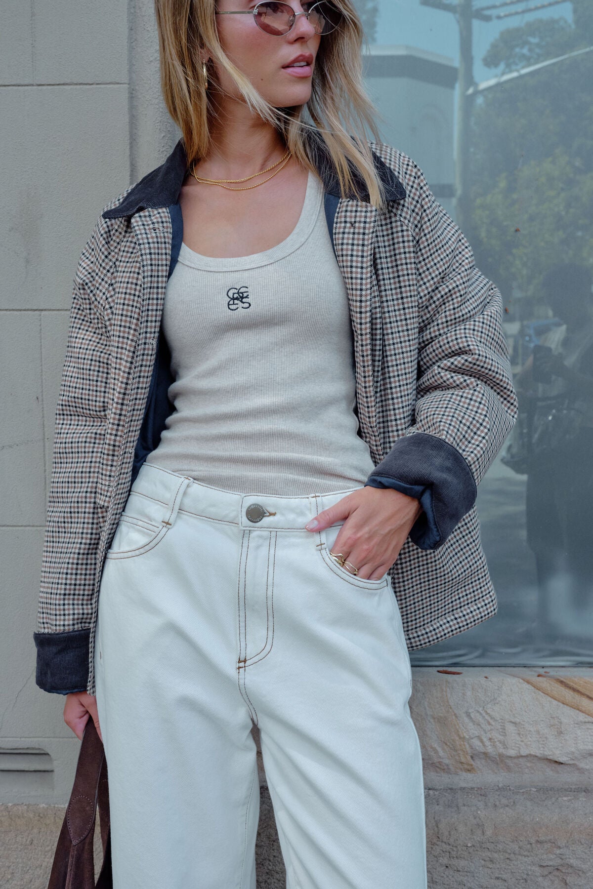Ceres Blair Barn Jacket - check